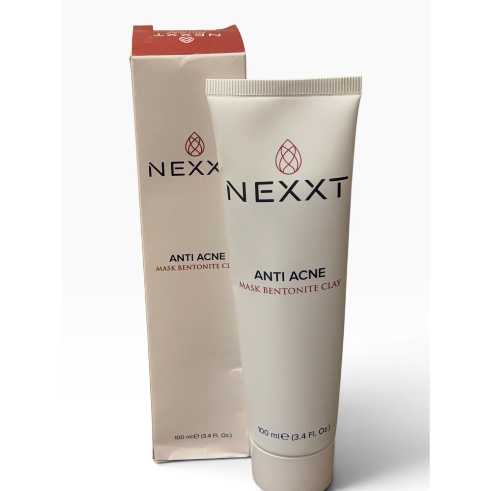 Nexxt Anti Acne Mask Bentonite Clay 100ml 3.4oz Face Treatment Skin Care
